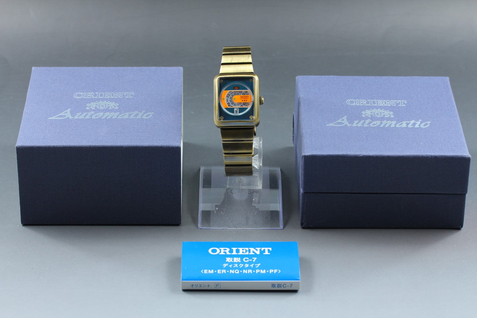 RARE Vintage ORIENT Orient 3 Star NRAK-A2 Automatic Watch 26mm JAPAN Box