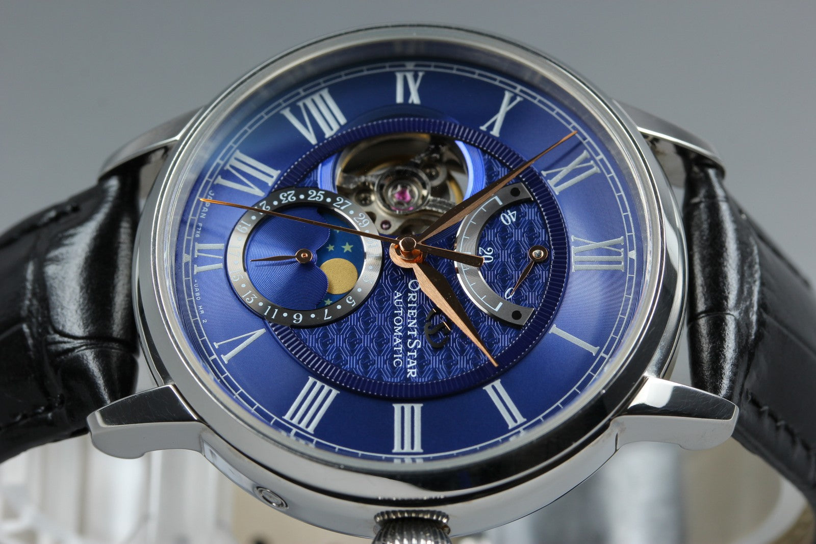 ORIENT Star Classic F7X6-UAB0 Automatic Blue Dial Date Men's Watch 41mm JAPAN