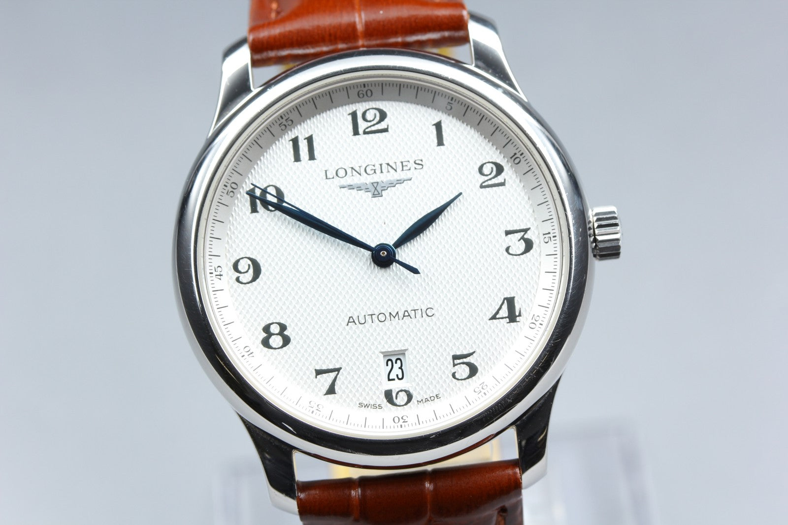 Longines Master Collection L2.628.4 Silver 37mm Automatic Men's Watch [w/Box]