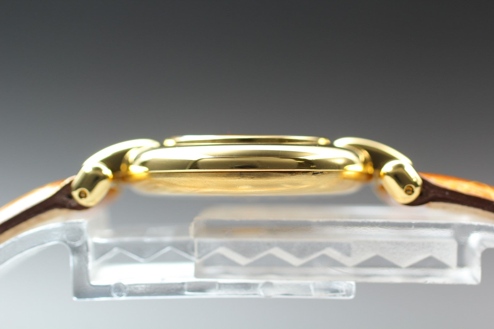 Vintage Cartier Must Colisee Vermeil 590002 Gold Dial Women's Qz Watch [Pouch]