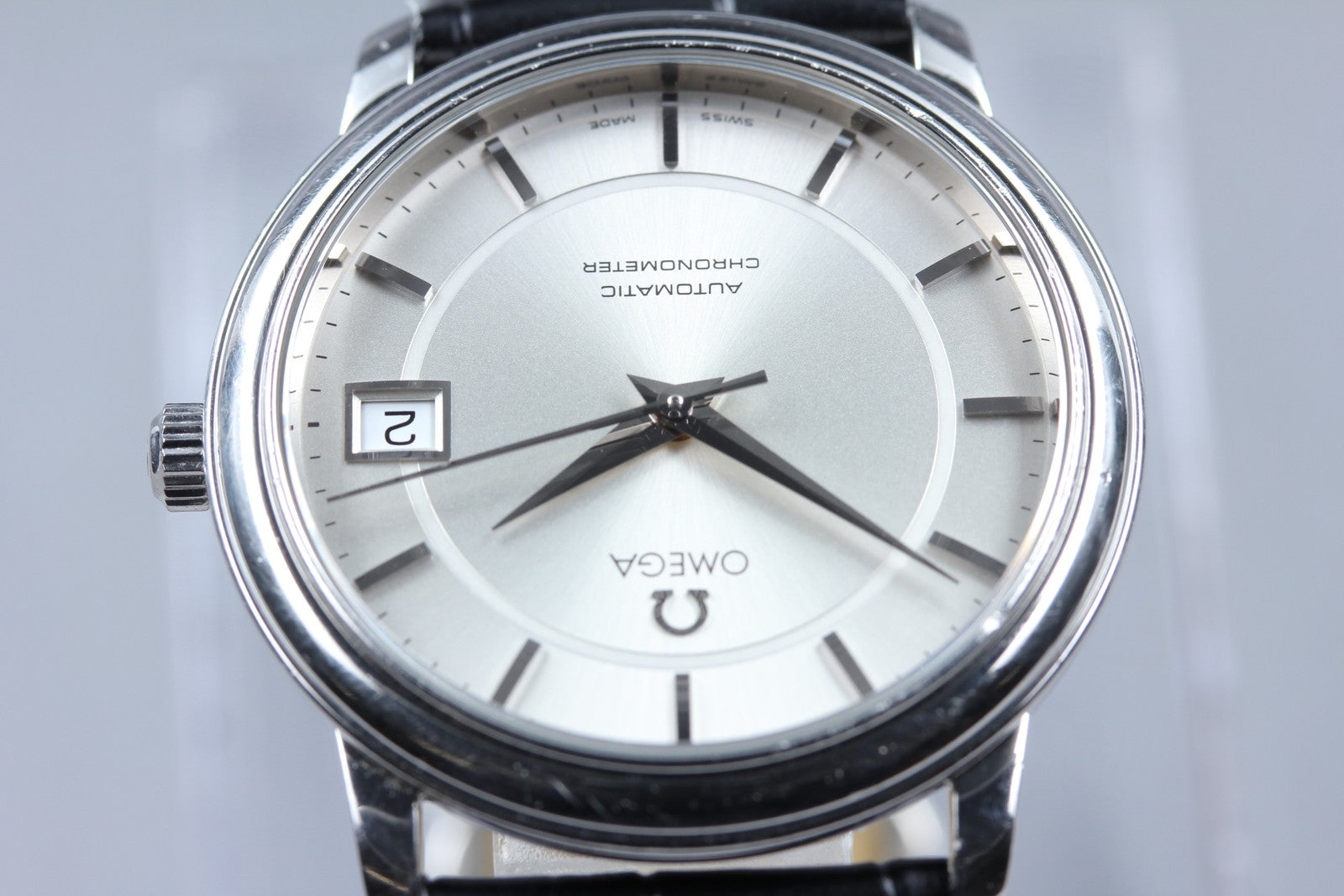 Overhauled [Exc+5] Omega De Ville Prestige 168.1050 34mm Automatic Men's Watch