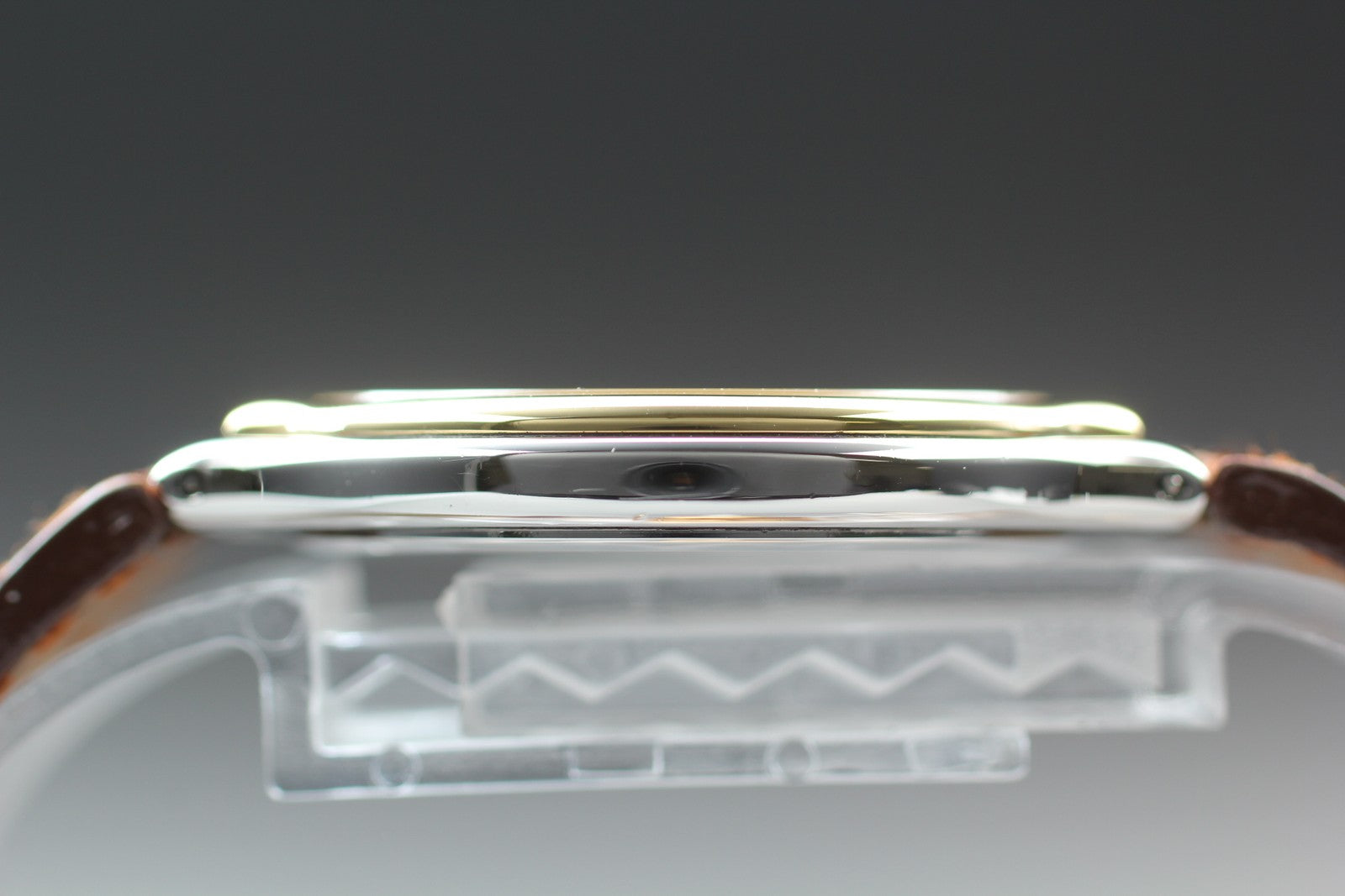 New Batt Vintage OMEGA De Ville symbol Quartz Women's Watch 31mm JAPAN Exc+5