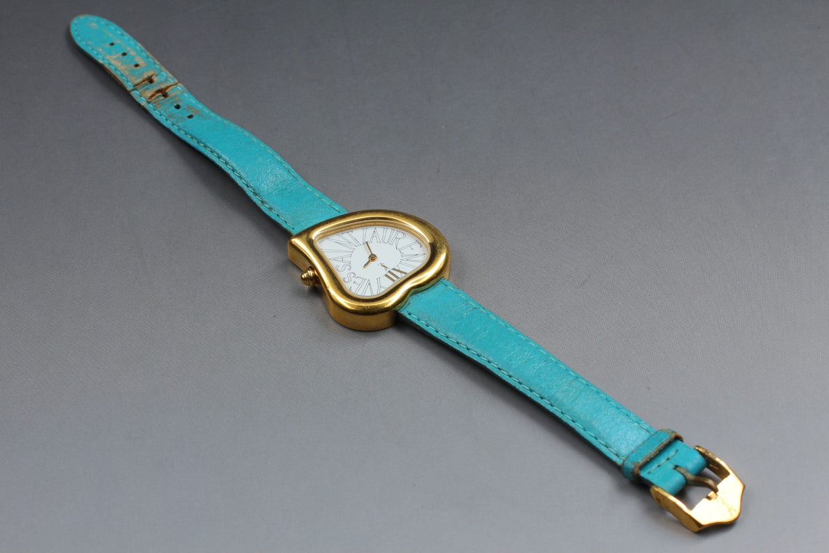 Yves Saint Laurent Heart Gold Women's Watch Quartz 31mm JAPAN Box