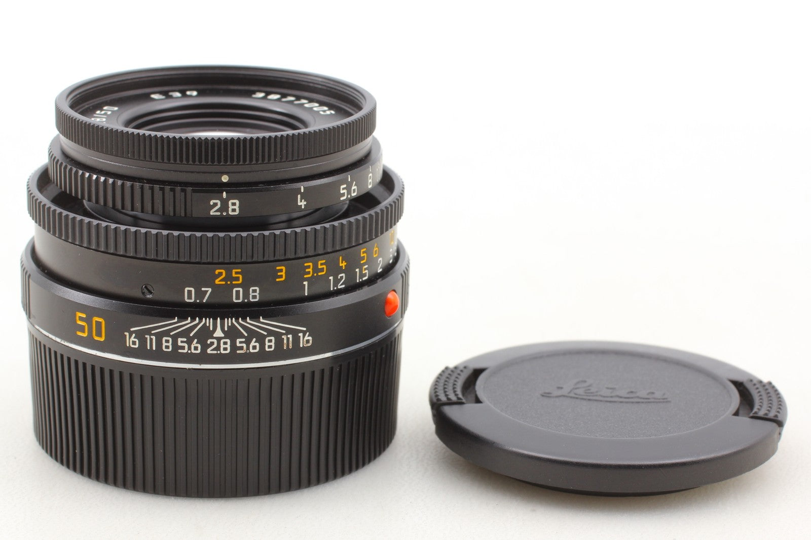 [MINT] Leica Elmar M 50mm f/2.8 Black Standard Lens From JAPAN
