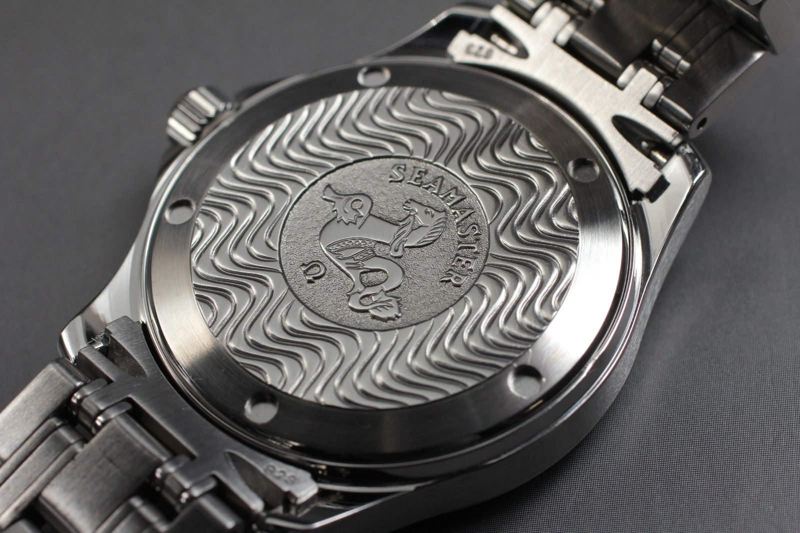 [Exc+5 Box] OMEGA Seamaster 120m 2511.81 Blue Dial 36mm Quartz Men's Watch