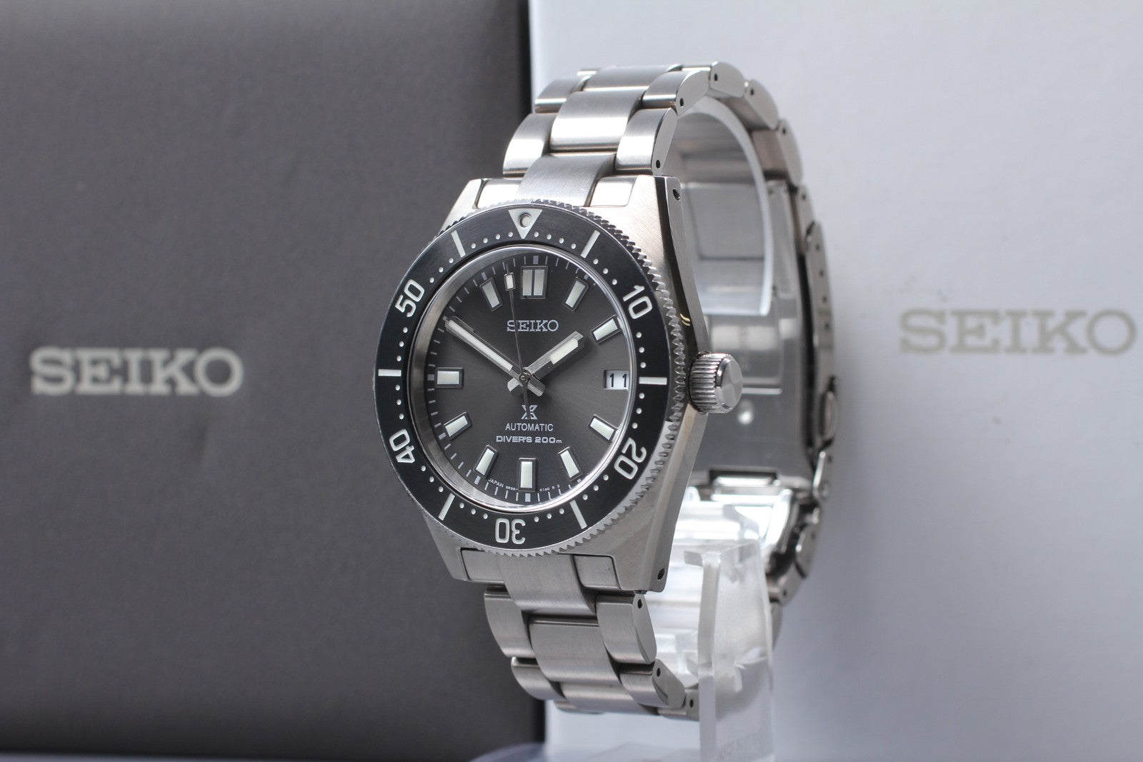 Near MINT- Box SEIKO Prospex Diver 6R35-00P0 SBDC101 Men's Automatic Watch JAPAN