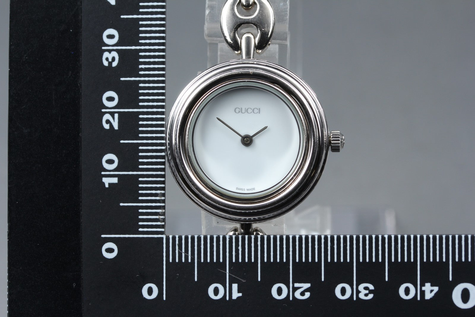 [Overhauled] Gucci Change Bezel 11/12.2 4 Colors Silver Women's Quartz Watch Box