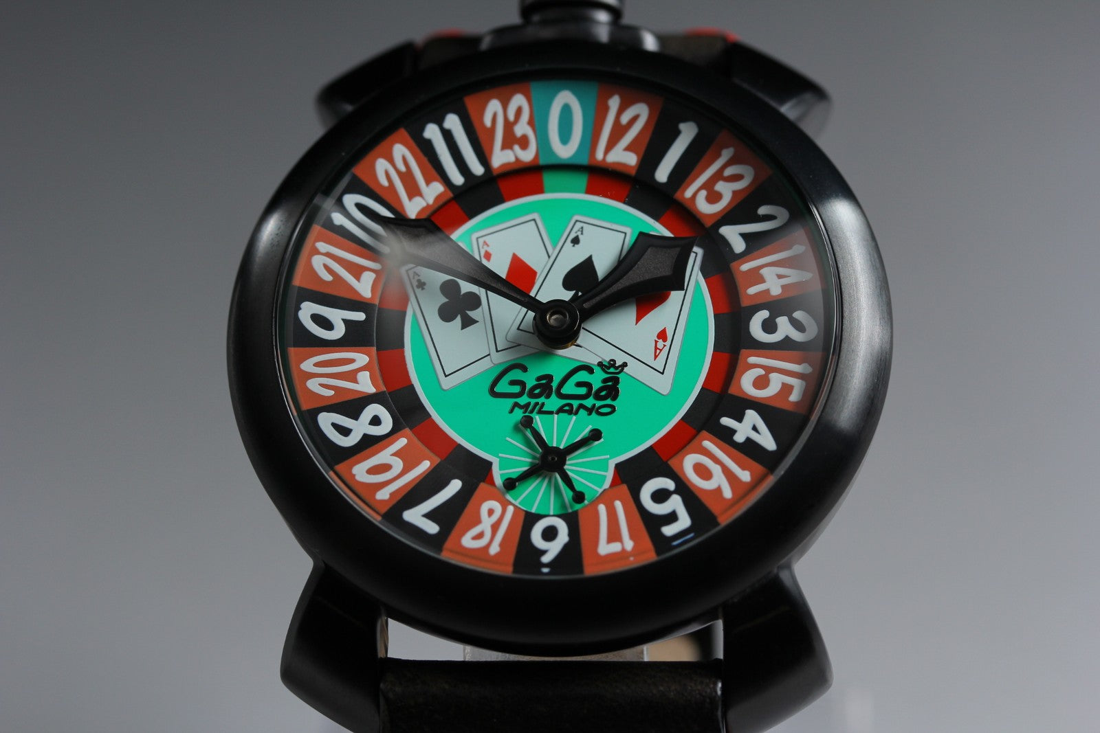GaGa MILANO Manuale 48 Limited to 500 Automatic Men's Watch 48mm JAPAN Box