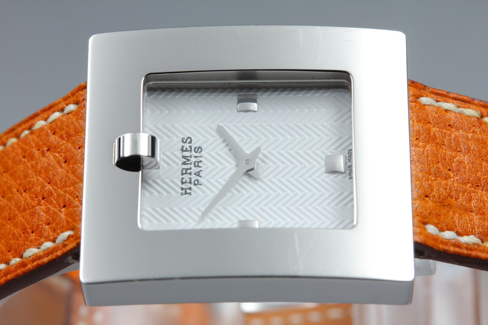 Hermes Belt Watch BE1.210 26mm White Dial Quartz Women's Watch [w/Box]