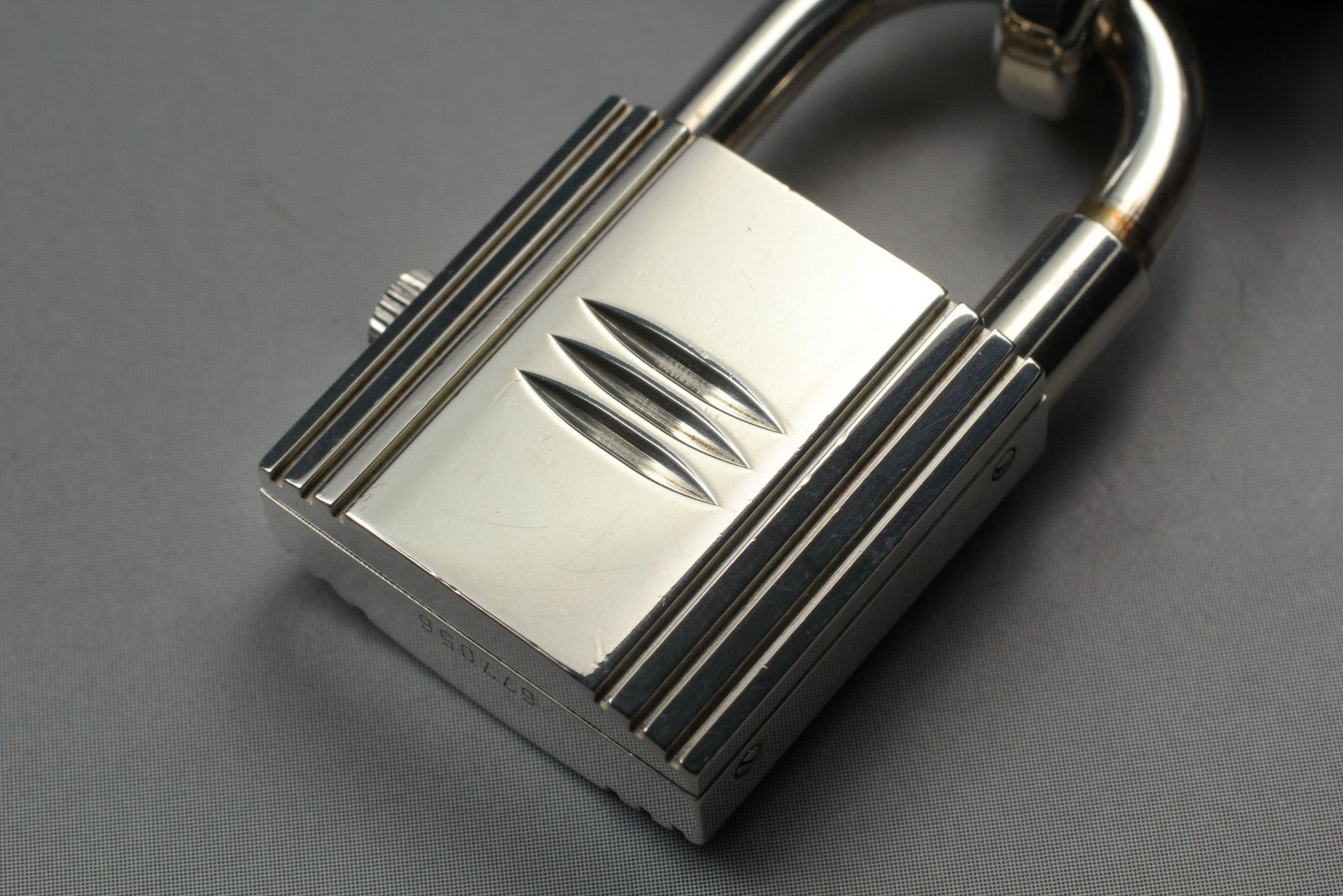 Vintage [Exc+5] HERMES Kelly Watch Silver Red Leather "Y" Woman's Quartz Watch