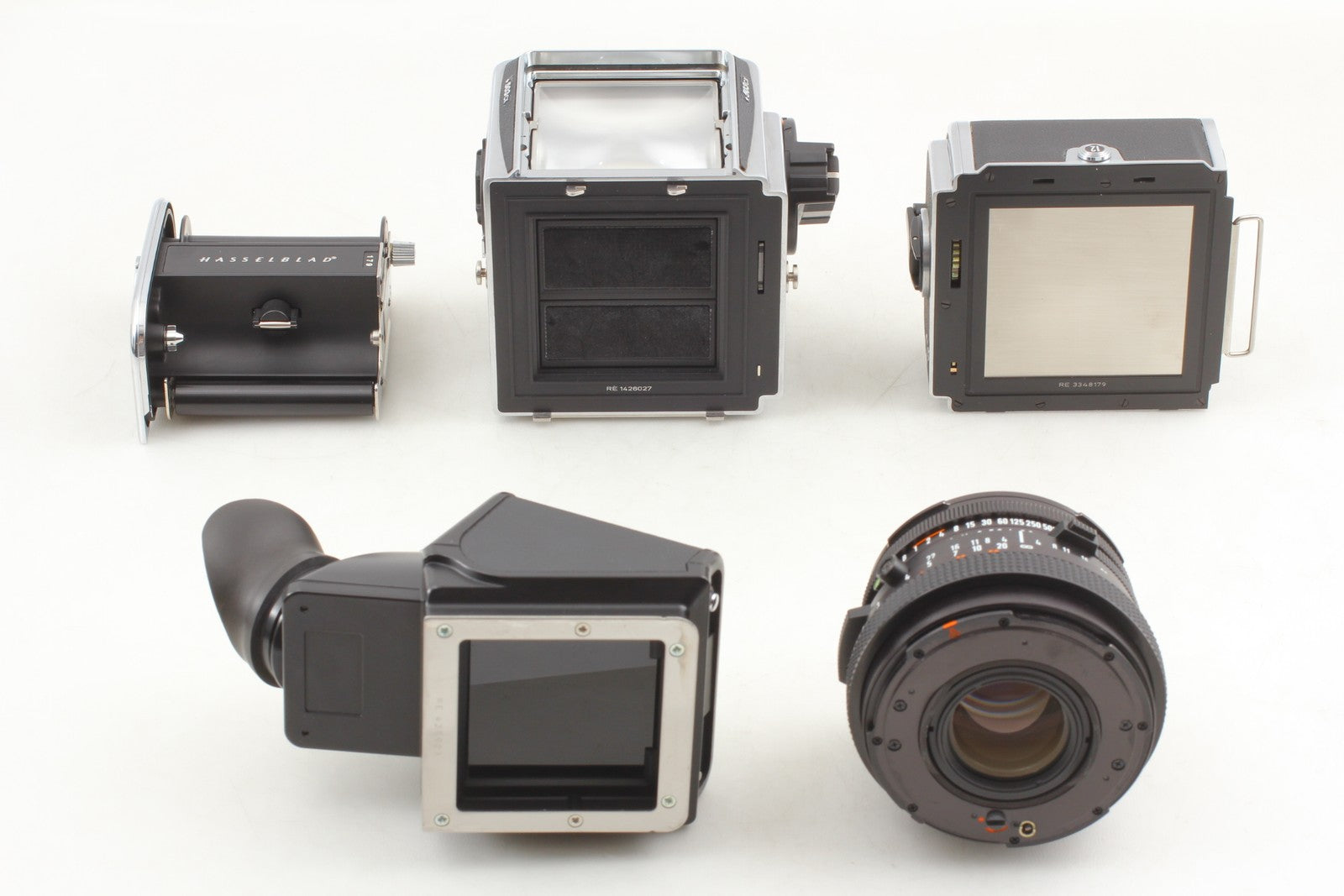 Acute Matte [Top MINT] Hasselblad 503CX Film Camera 80mm f2.8 CF Lens PME 3 A12