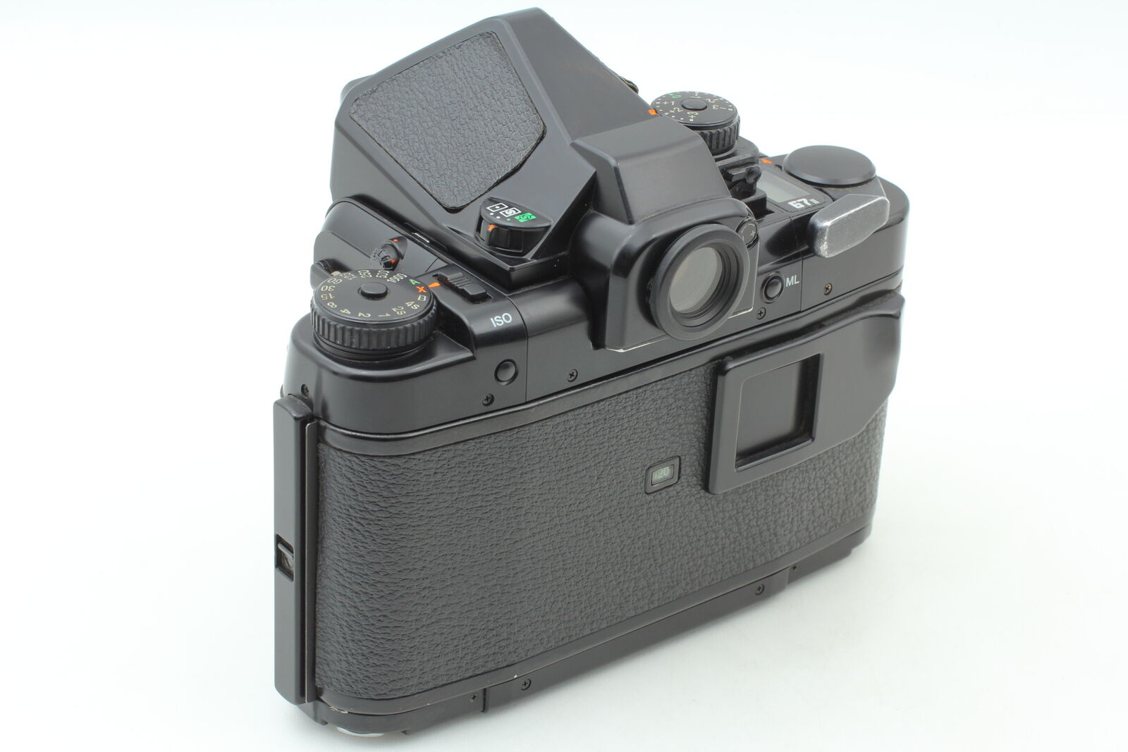 [Exc+5 w/Strap Grip] Pentax 67II Film Camera + 75mm f4.5 Lens AE From JAPAN