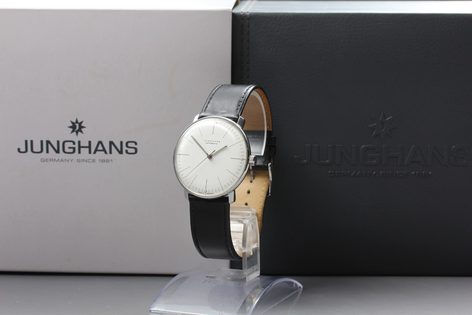 Junghans Max Bill Automatic 027/3501.00 37mm White Dial Men's Watch [w / Box]
