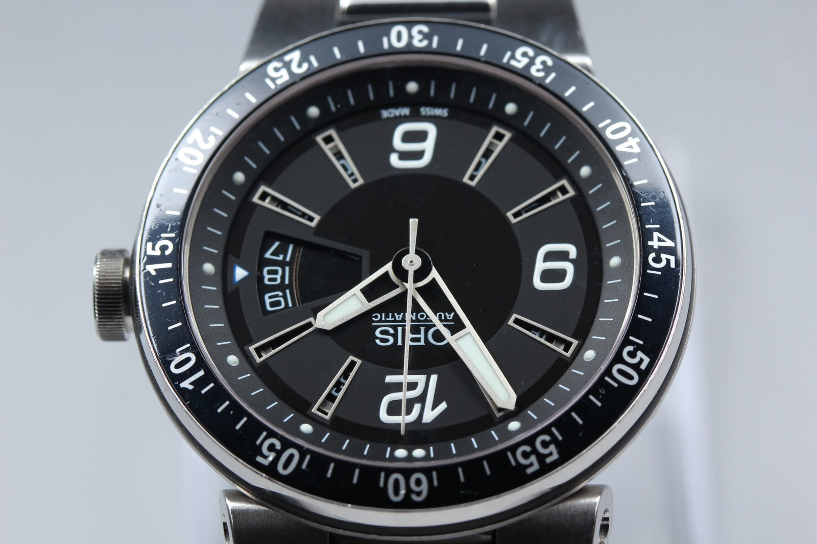 ORIS Williams F1 Team Date 7613 Automatic Black Dial Automatic Men's Watch [Box]