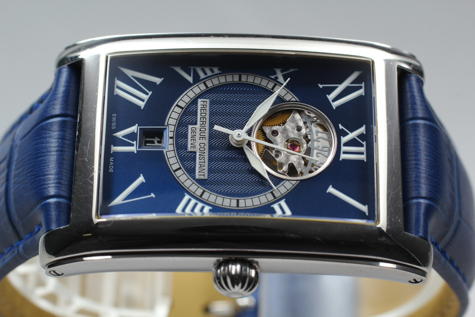 Limited [Exc+5 Box] FREDERIQUE CONSTANT FC-315NS4C26 Blue Automatic Men's Watch