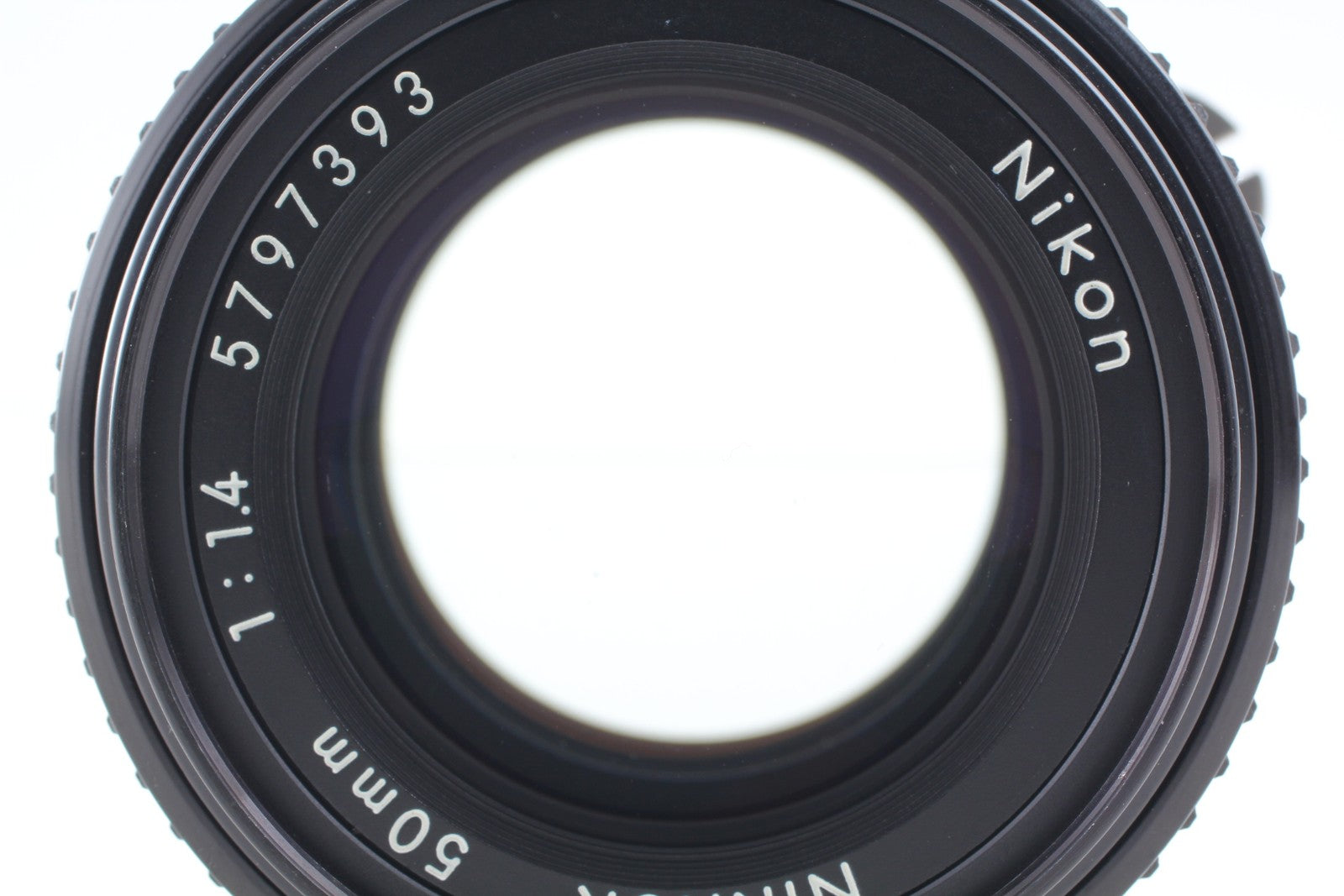 SIC [Near MINT] S/N 579xxxx Nikon Nikkor Ai-s Ais 50mm f1.4 MF Lens for F JAPAN