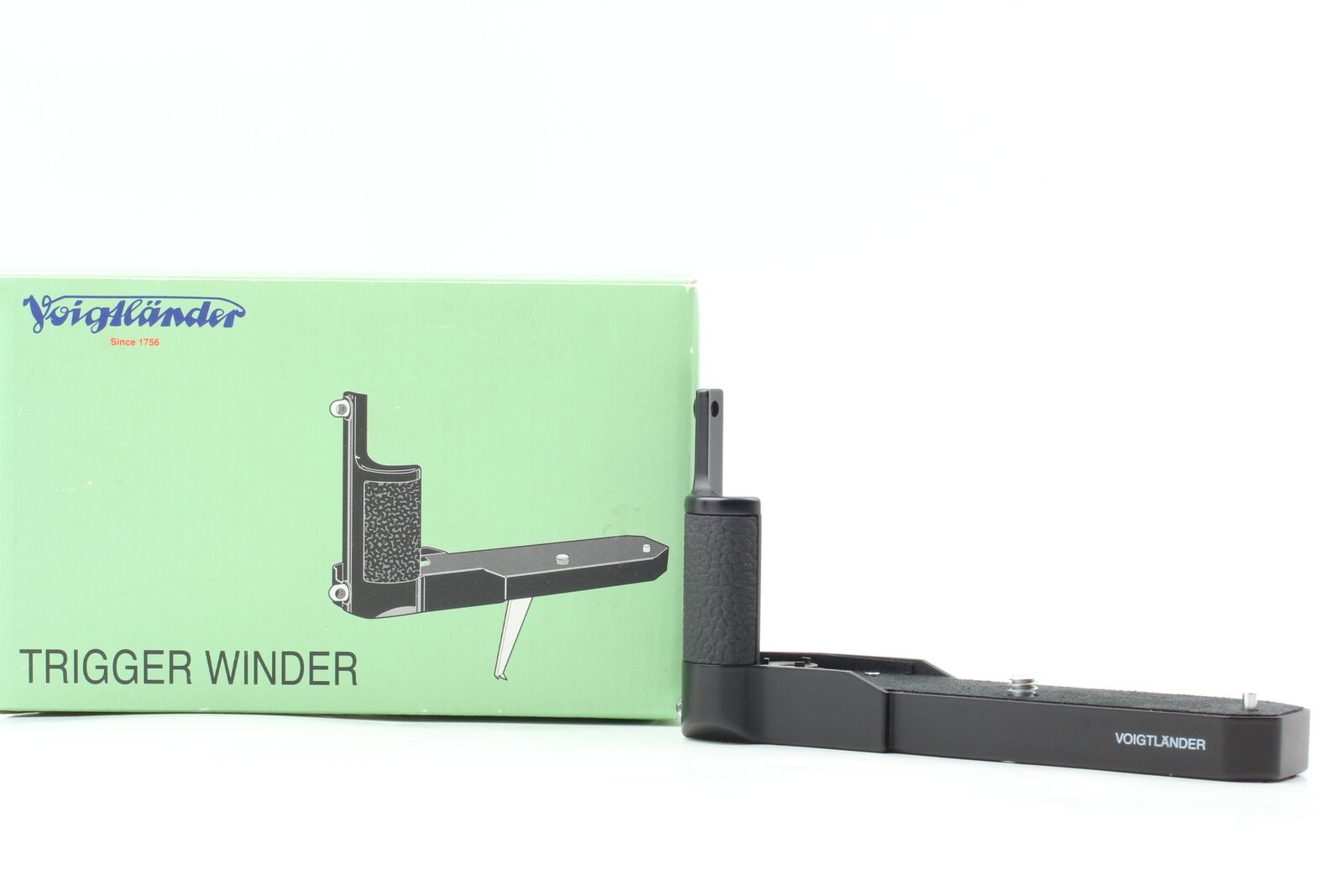 Video [MINT /Box] Voigtlander Trigger Winder Hand Grip For Bessa T R R2 R3 JAPAN