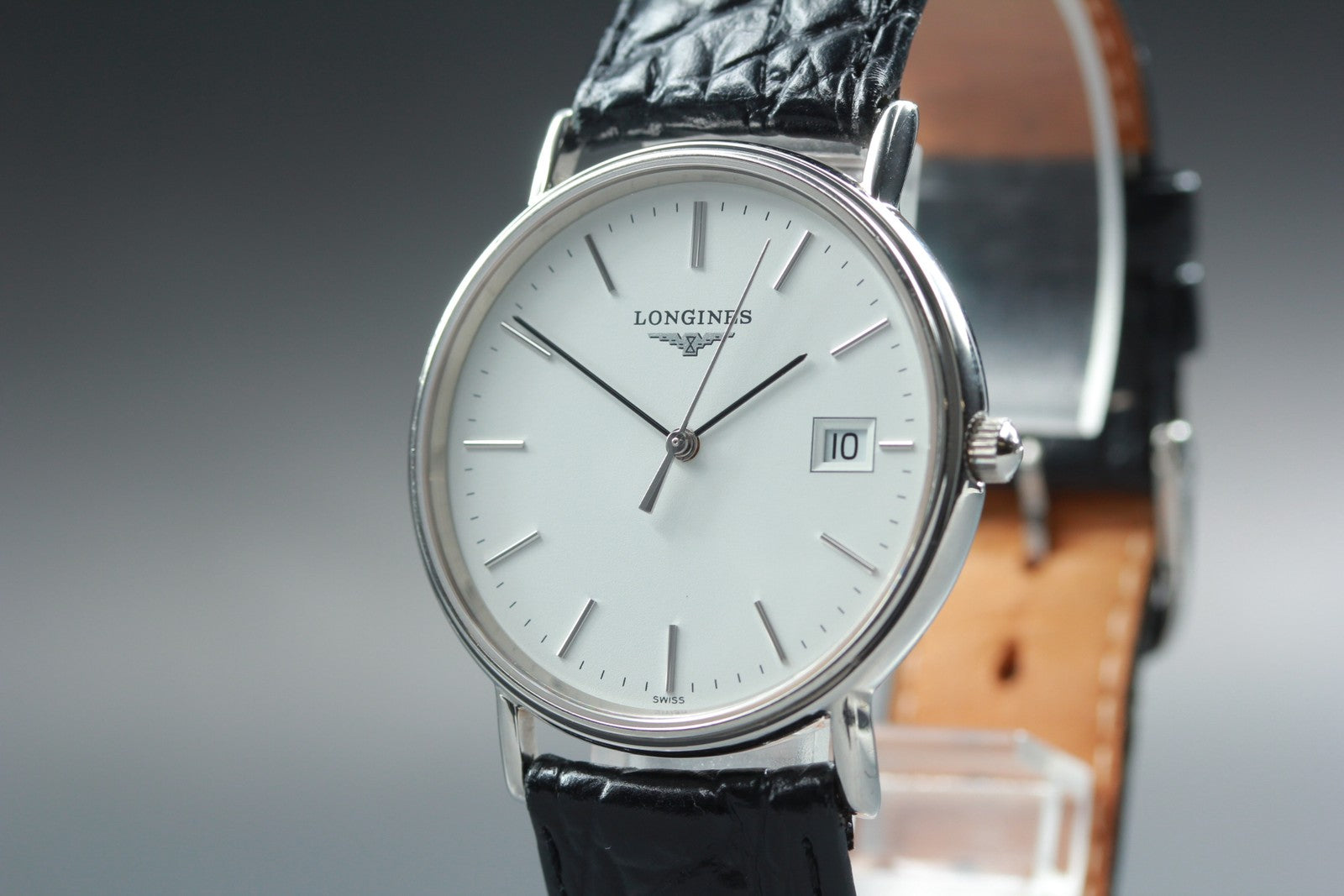 [Exc+5] LONGINES Grand Classic L4.720.4 White Dial 32mm Quartz Men's Watch