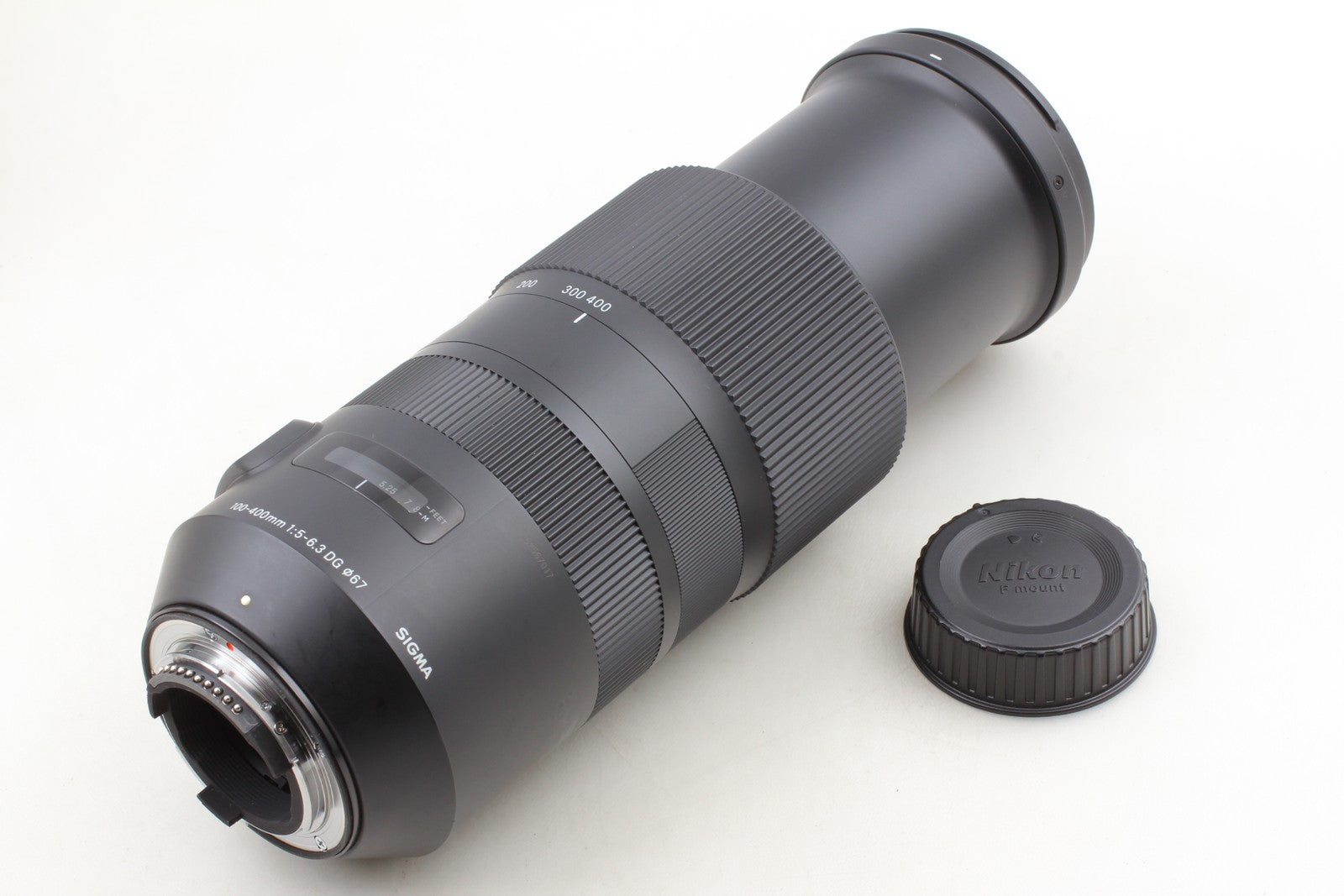 [N MINT+++ w/Box] Sigma 100-400mm f5-6.3 DG OS HSM Lens for Nikon F From JAPAN