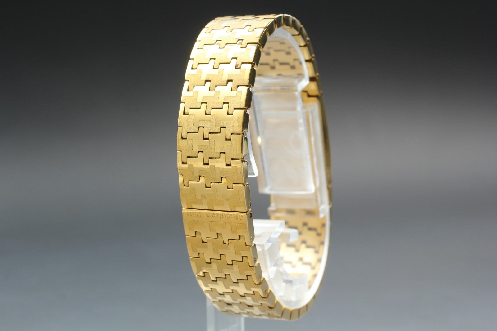 [Exc+5] Christian Dior D70-150 Gold Dial 15mm Women's Quartz Watch JAPAN