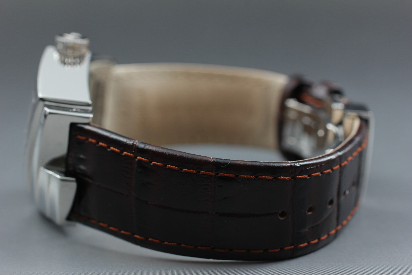 [Near MINT-] HAMILTON Ventura H245150 Automatic 34mm Brown Silver Men's Watch