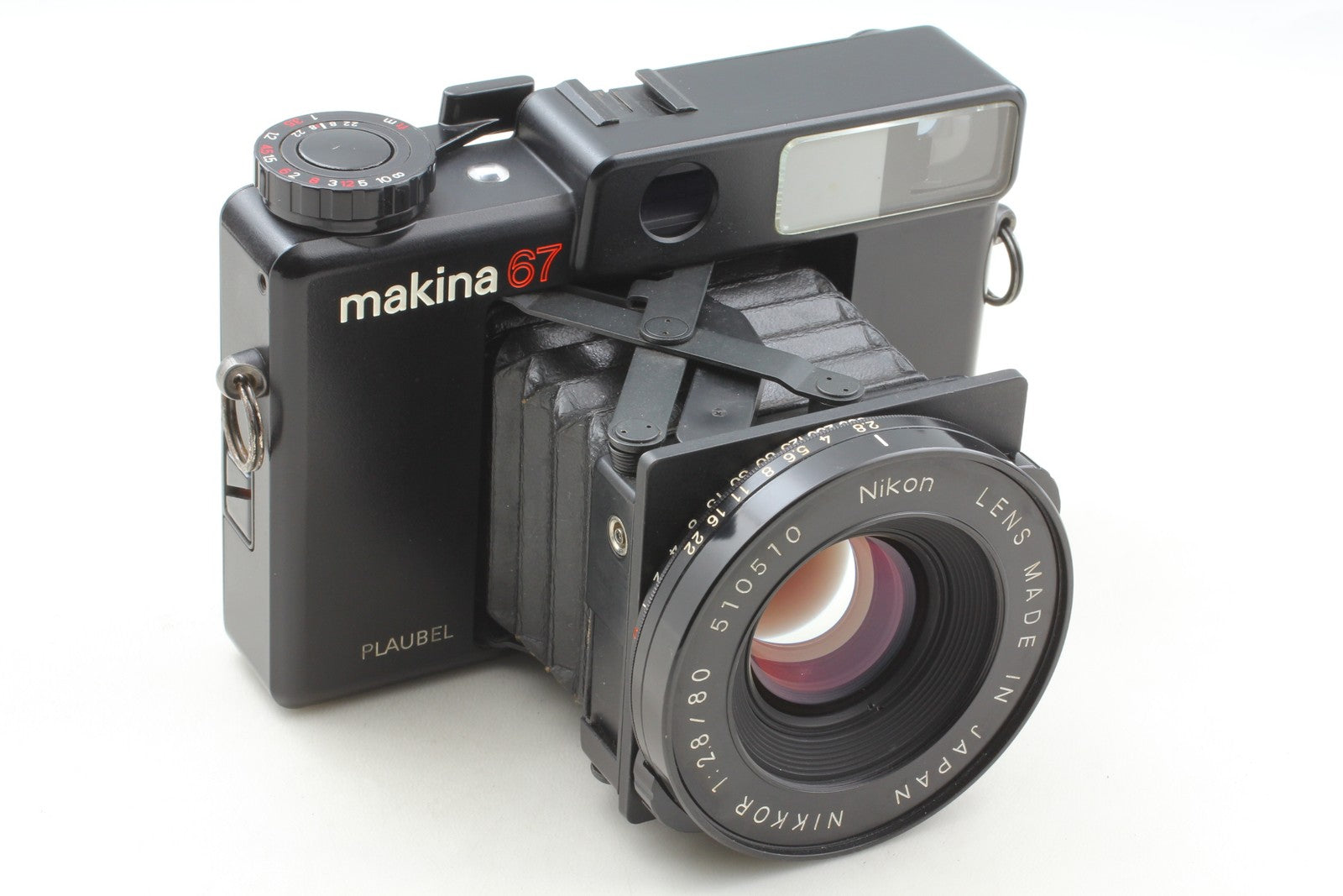 Meter Work [Near MINT] Plaubel Makina 67 Rangefinder Film Camera 6x7 From JAPAN