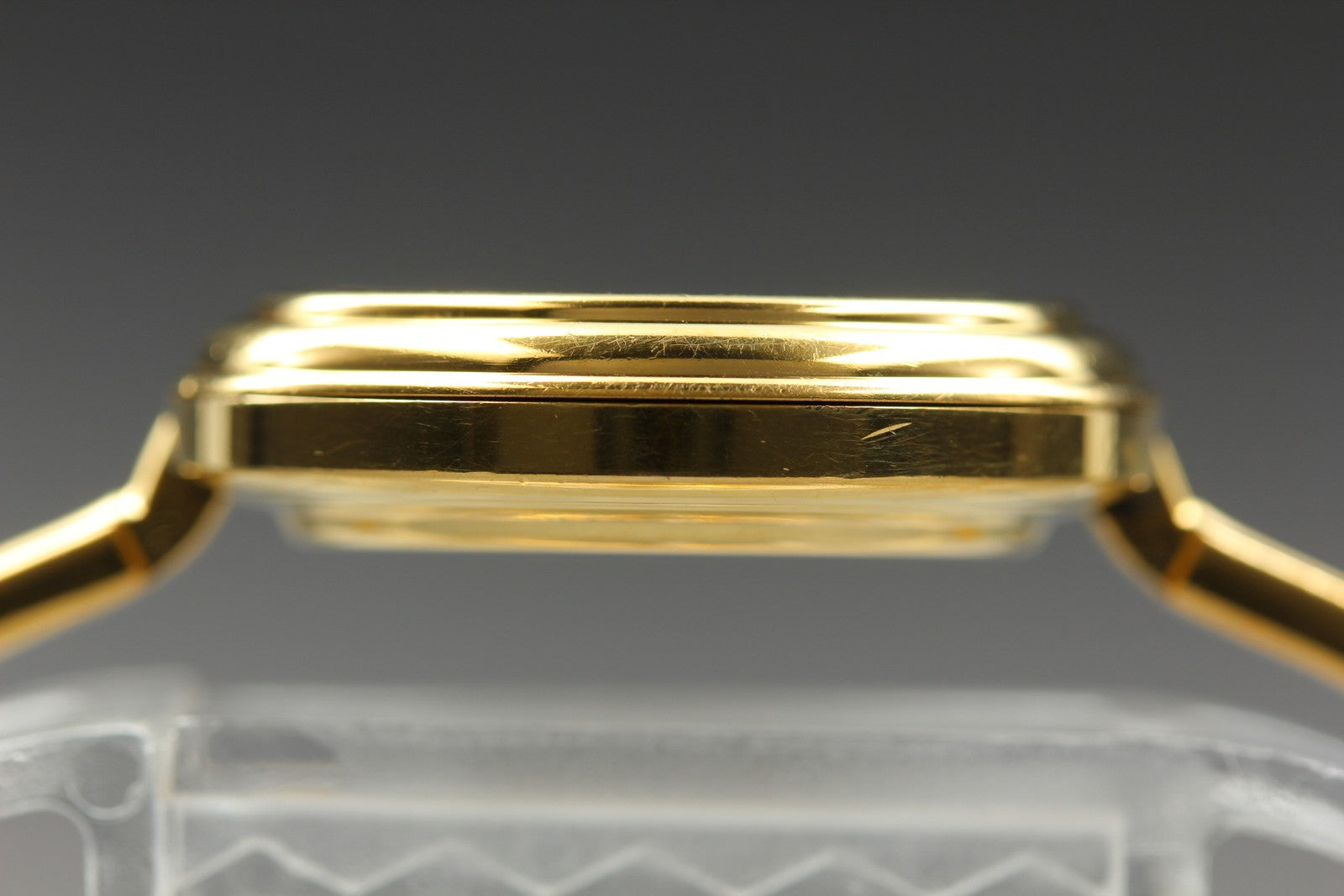 [Overhauled] Gucci Change Bezel 11/12.2 Gold Bangle Women's Quartz Watch Vintage