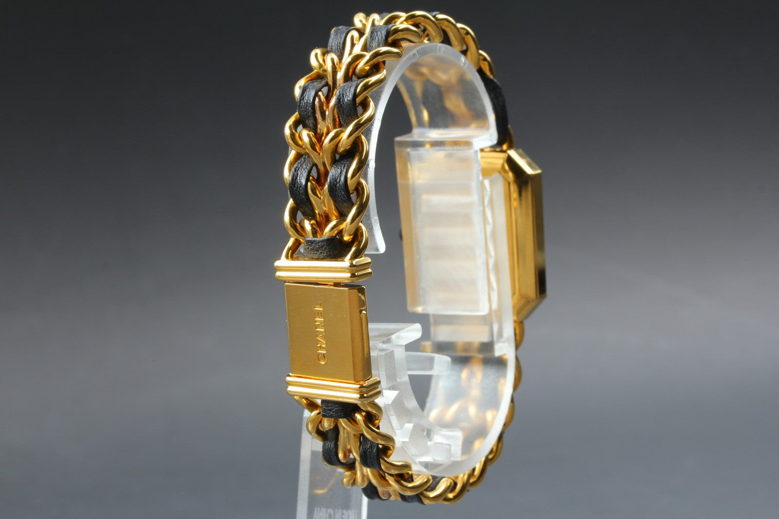 [Overhauled] CHANEL Premiere L Size Black Dial Gold 20mm Quartz Women’s Watch