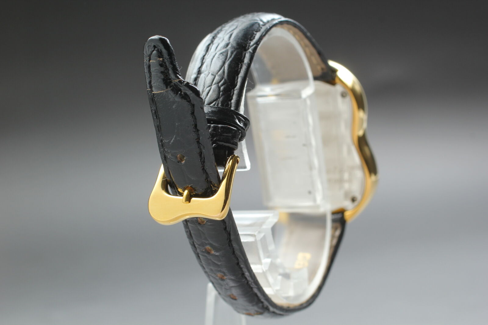 New Battery [N MINT-] Salvador Dali softwatch Exaequo 022146 Gold Men's Qz Watch