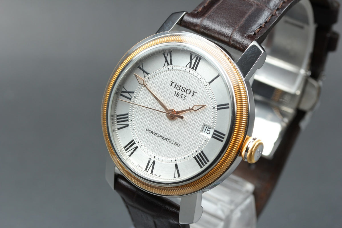 TISSOT Bridgeport Powermatic 80 T097407A Automatic Men's Watch 40mm JAPAN Box