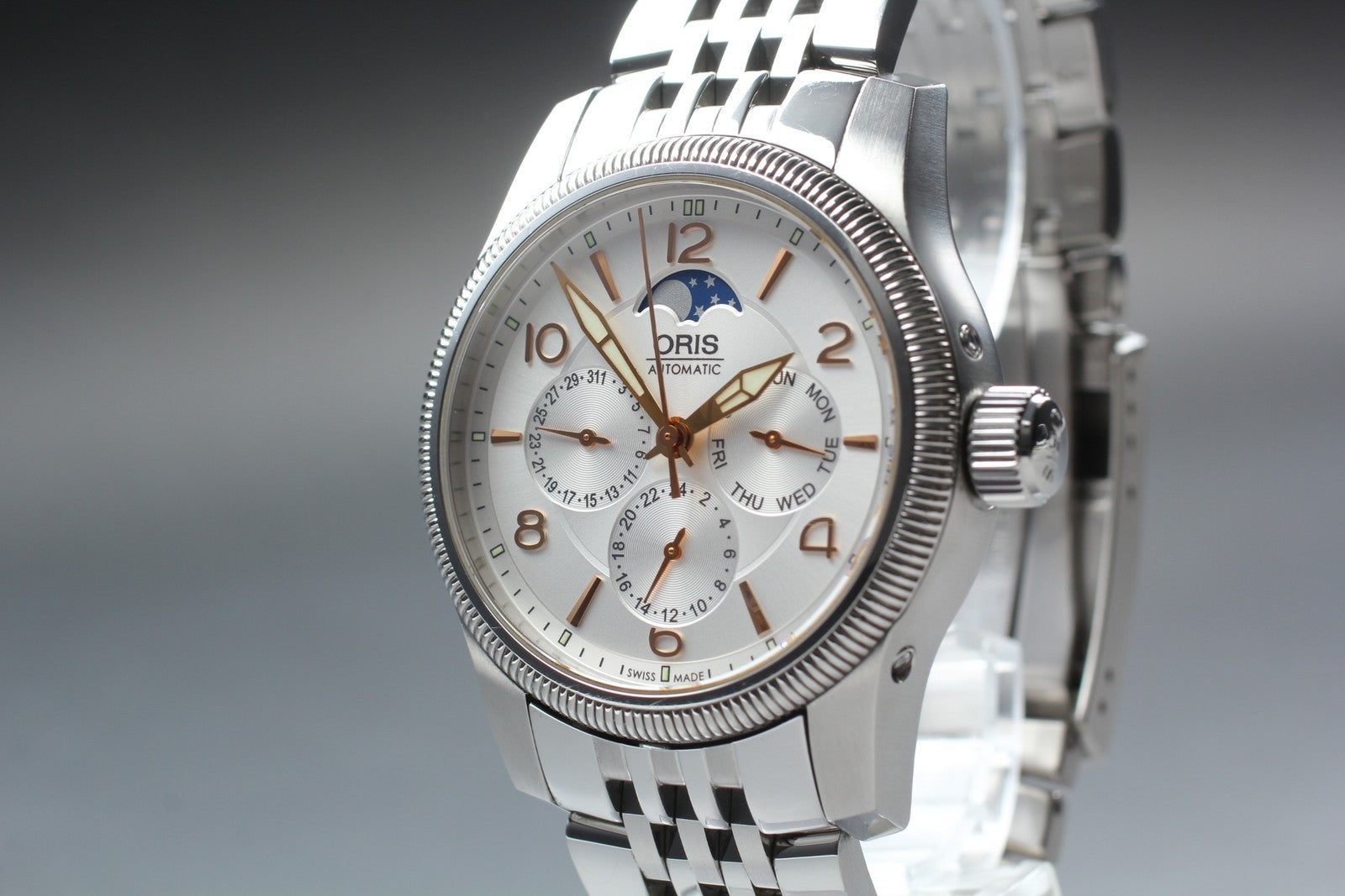 ORIS Big Crown Complication 7627-40 Moon Phase 39mm Automatic Men's Watch [Box]