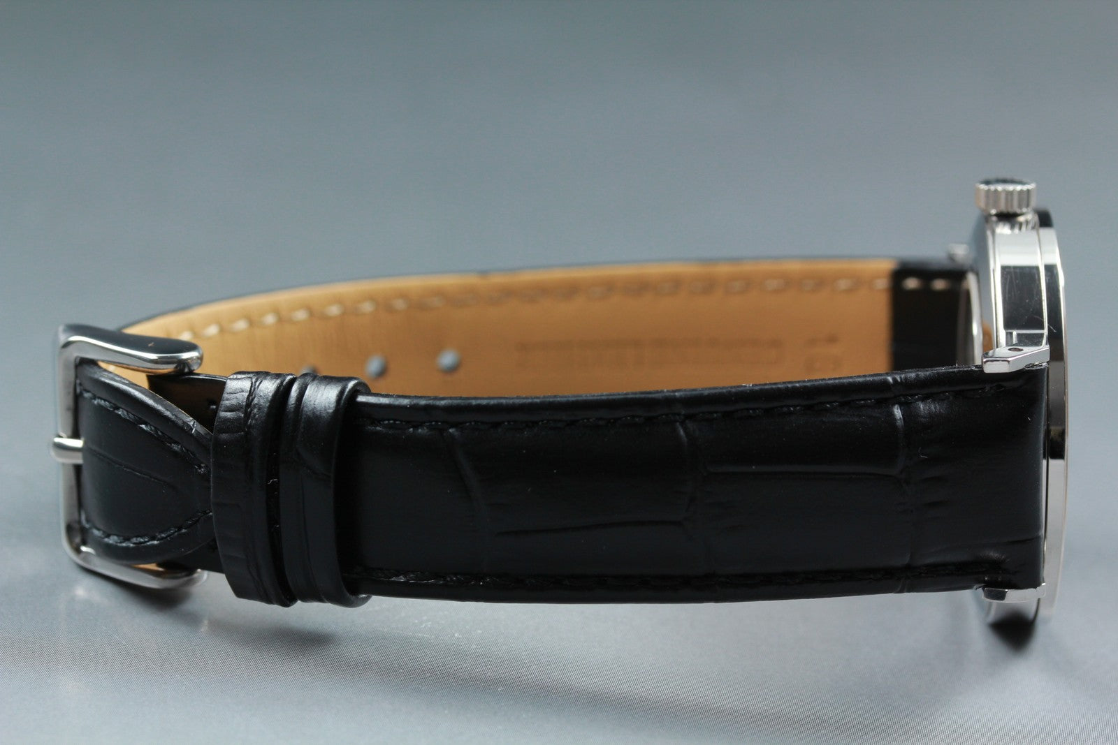 [Exc+5] NOMOS Tangente 35 Small Second 35mm Manual Wind White Black Men's Watch