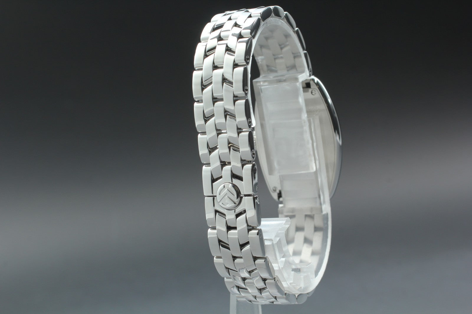 [Near MINT Box] Franck Muller Tonneau Curvex 1750S6 Silver Manual Women's Watch