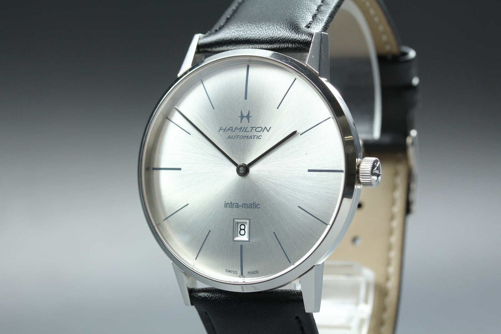 Hamilton American Classic Intra-Matic H387551 Automatic Silver Men's 42mm JAPAN