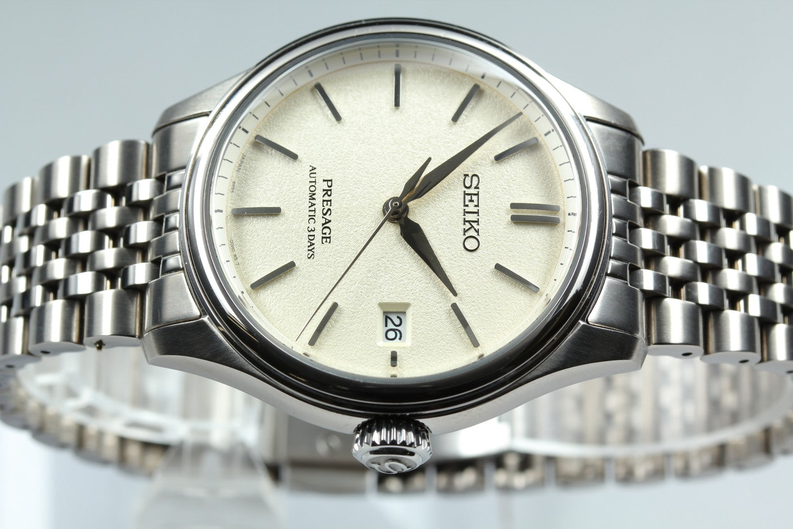 SEIKO Presage 6R55-00H0 SARX121 Automatic White Dial Men's Watch 40mm Japan Box