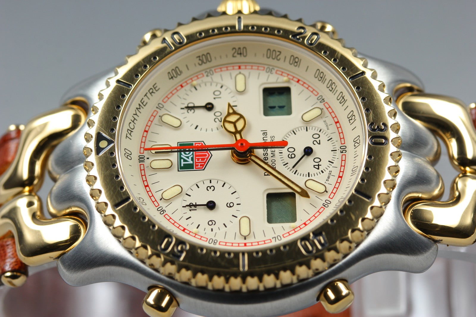 TAG HEUER SENNA SEL S/el CG1123-0 Chronograph Men's Quartz Watch [Box]