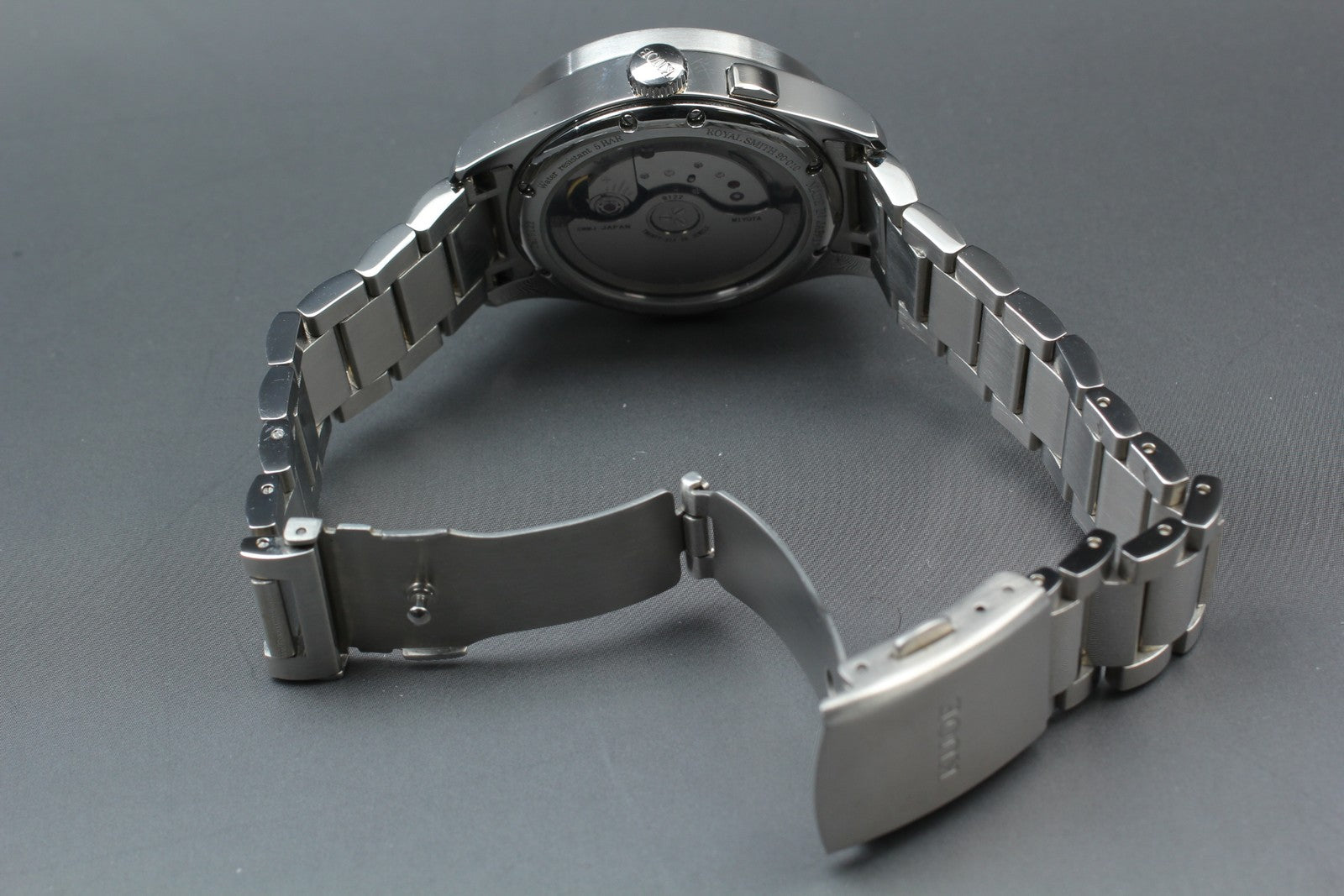 [Near MINT-] KUOE KYOTO ROYAL SMITH 90-010 35mm Automatic Men's Watch JAPAN