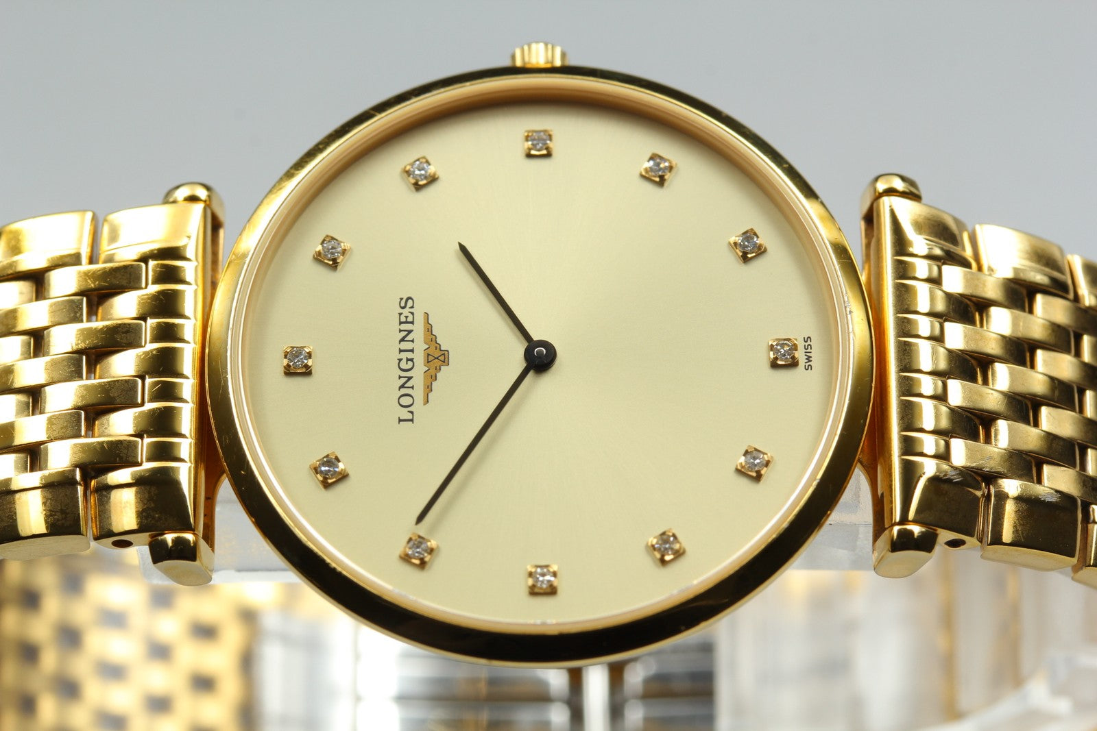 [Exc+5] Longines La Grande Classique L4.709.2 Diamond 32mm Quartz Men's Watch
