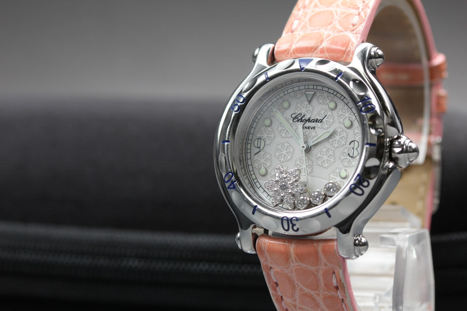 [Exc+5] Chopard Happy Sport Snowflake 27/8949 32mm Diamond Quartz Women’s Watch