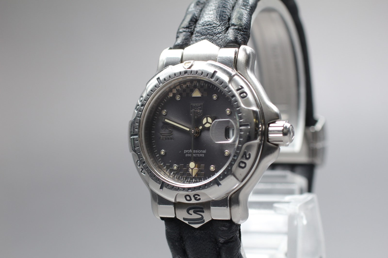 TAG Heuer 6000 WH1314 SENNA Limited Edition Women's Watch 27mm JAPAN