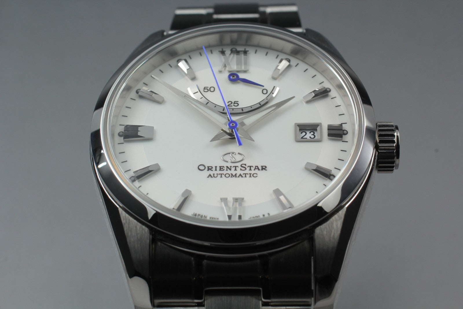 [Near MINT Box] Orient Star F6N4-UAD0 Power Reserve White Automatic Men's Watch