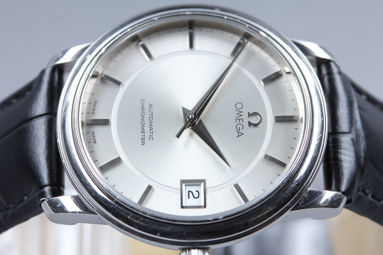 Overhauled [Exc+5] Omega De Ville Prestige 168.1050 34mm Automatic Men's Watch