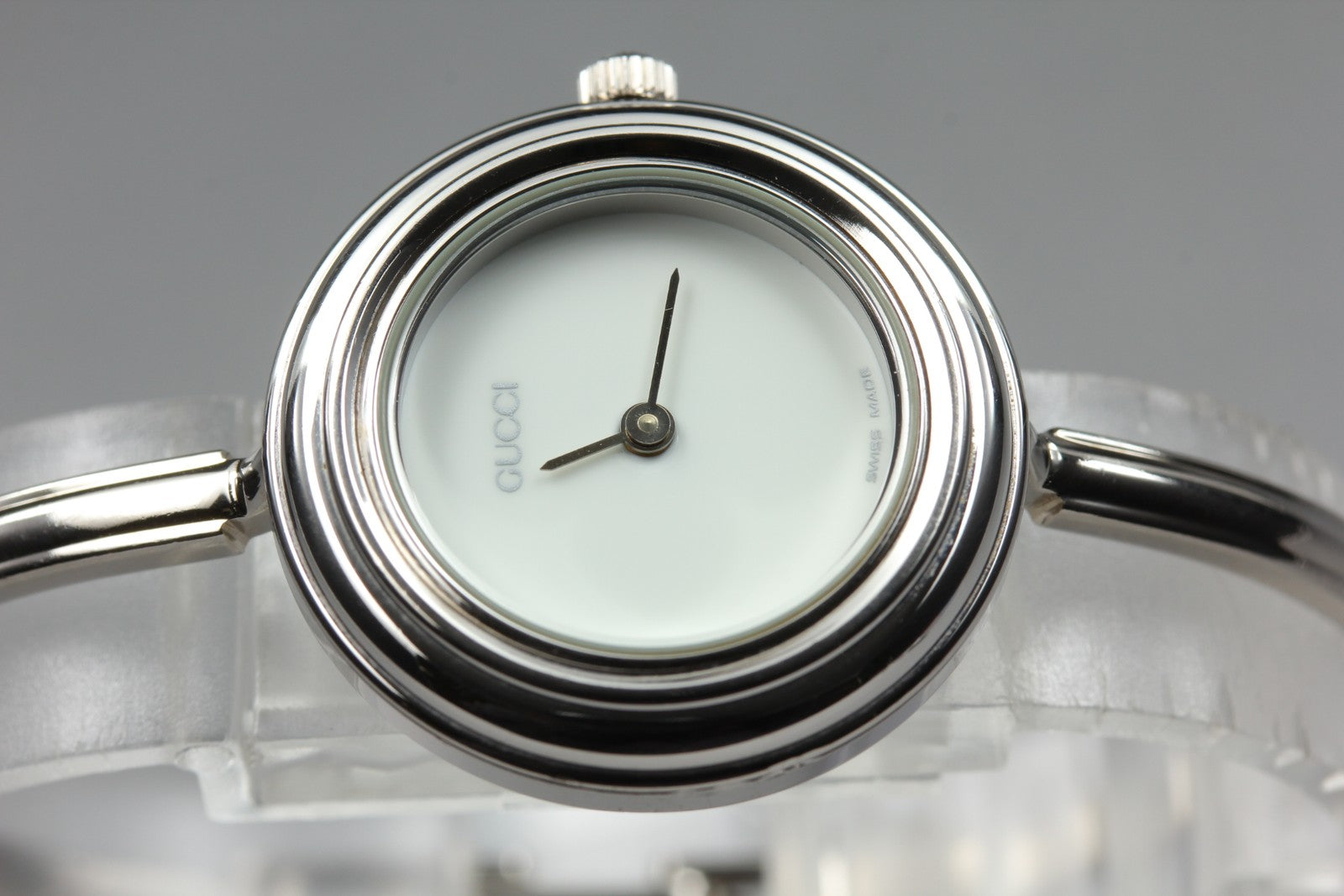 [Overhauled] Gucci Change Bezel 11/12.2 12 Colors Silver Women's Qz Watch Box