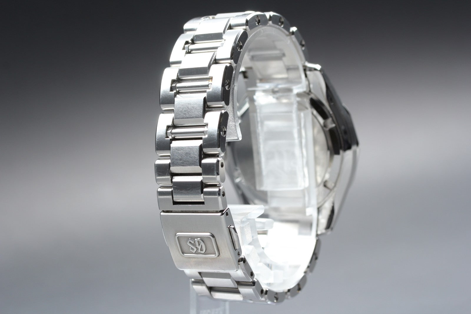 Grand Seiko GS 9F62-0A60 SBGX035 Black Dial 37mm Quartz Men's Watch JAPAN