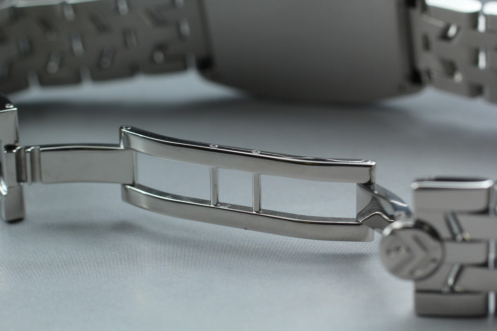 [Near MINT Box] Franck Muller Tonneau Curvex 1750S6 Silver Manual Women's Watch