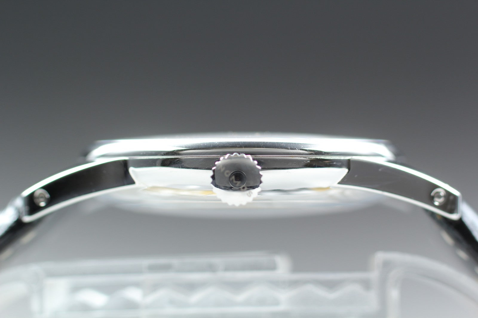 NOMOS Glashutte Orion 306 White Black Manual Winding Small Second Mens Watch Box
