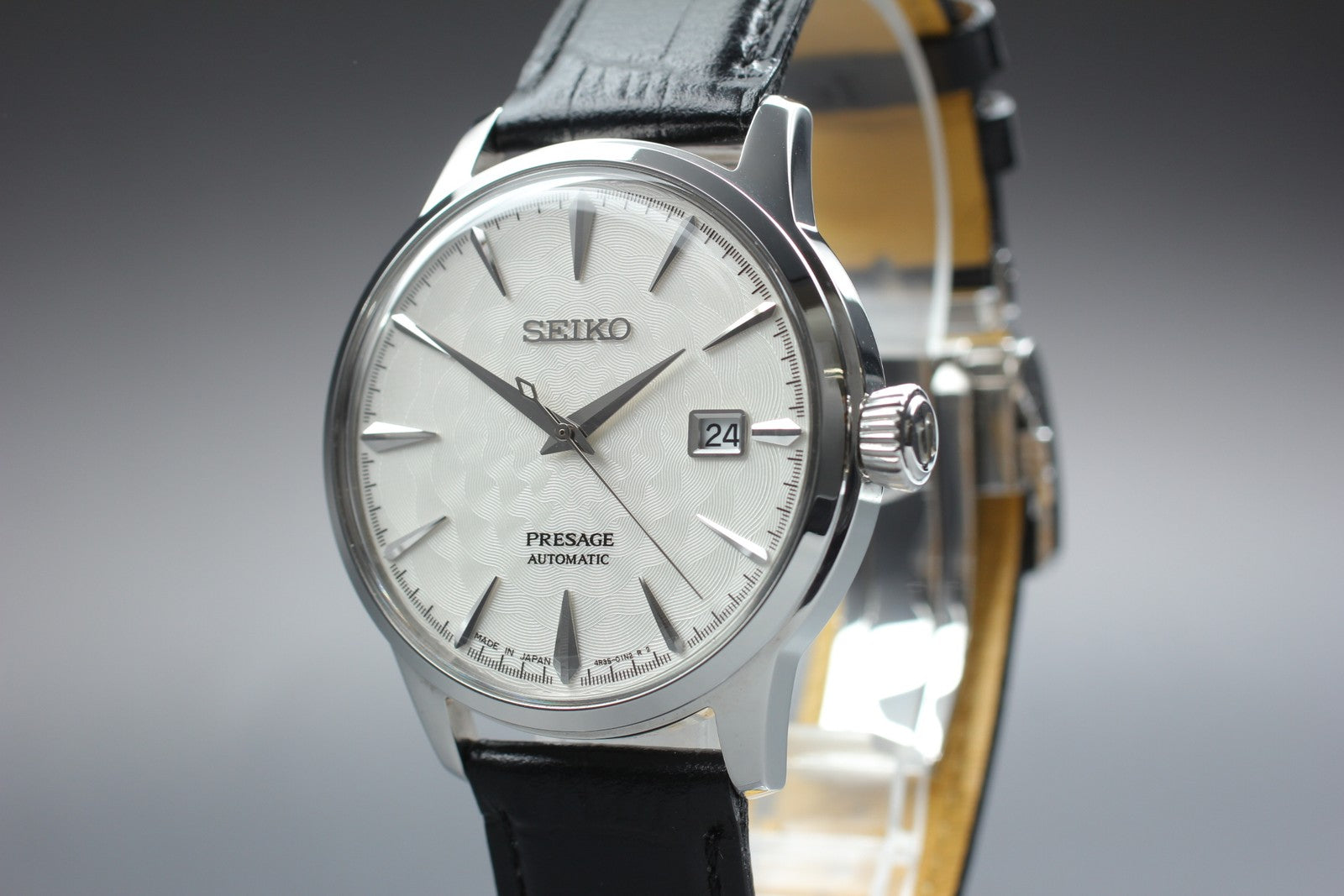 N MINT*Box SEIKO Presage SARY089 4R35-02F0 Sakura Fubuki Limited Automatic Watch