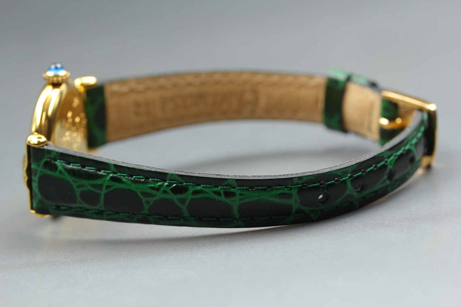 Vintage [Near MINT- Box] Cartier Must Colisee Vermeil 590002 Women's Qz Watch