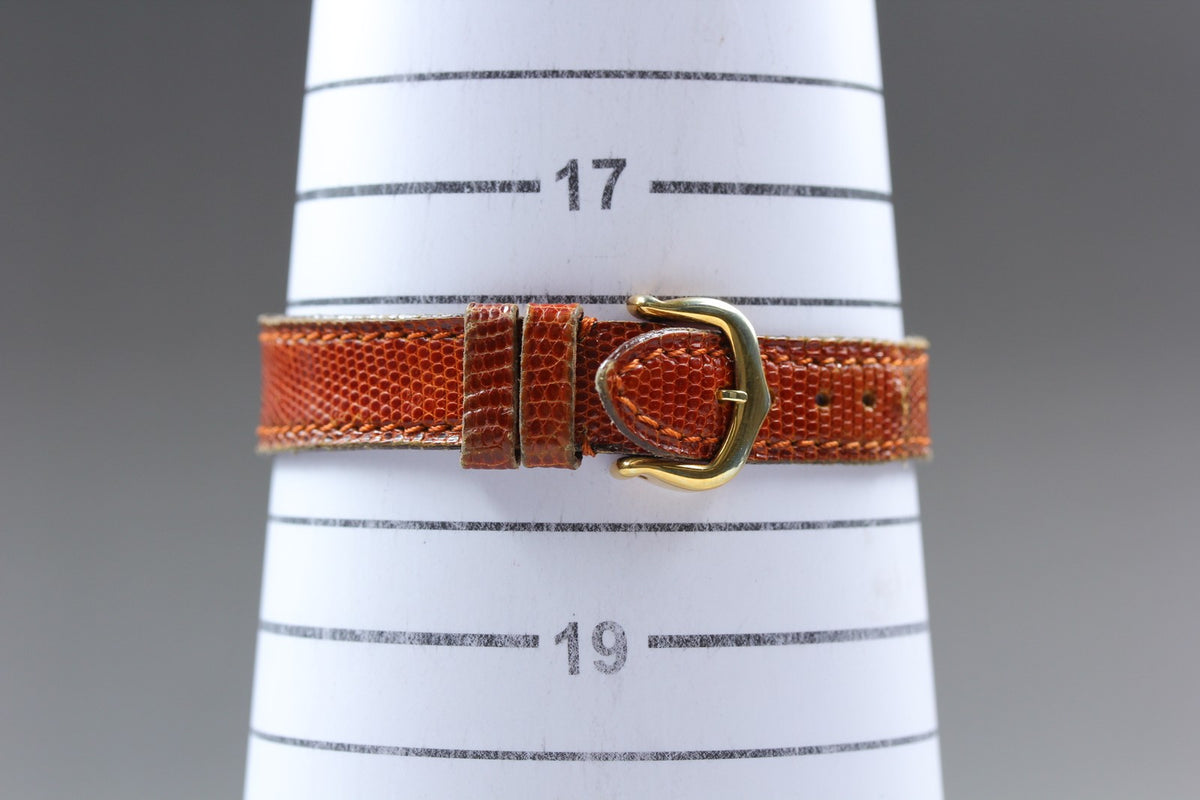 Cartier Must Vendome Vermeil Gold Brown 24mm Women's Quartz Watch Vintage [Box]