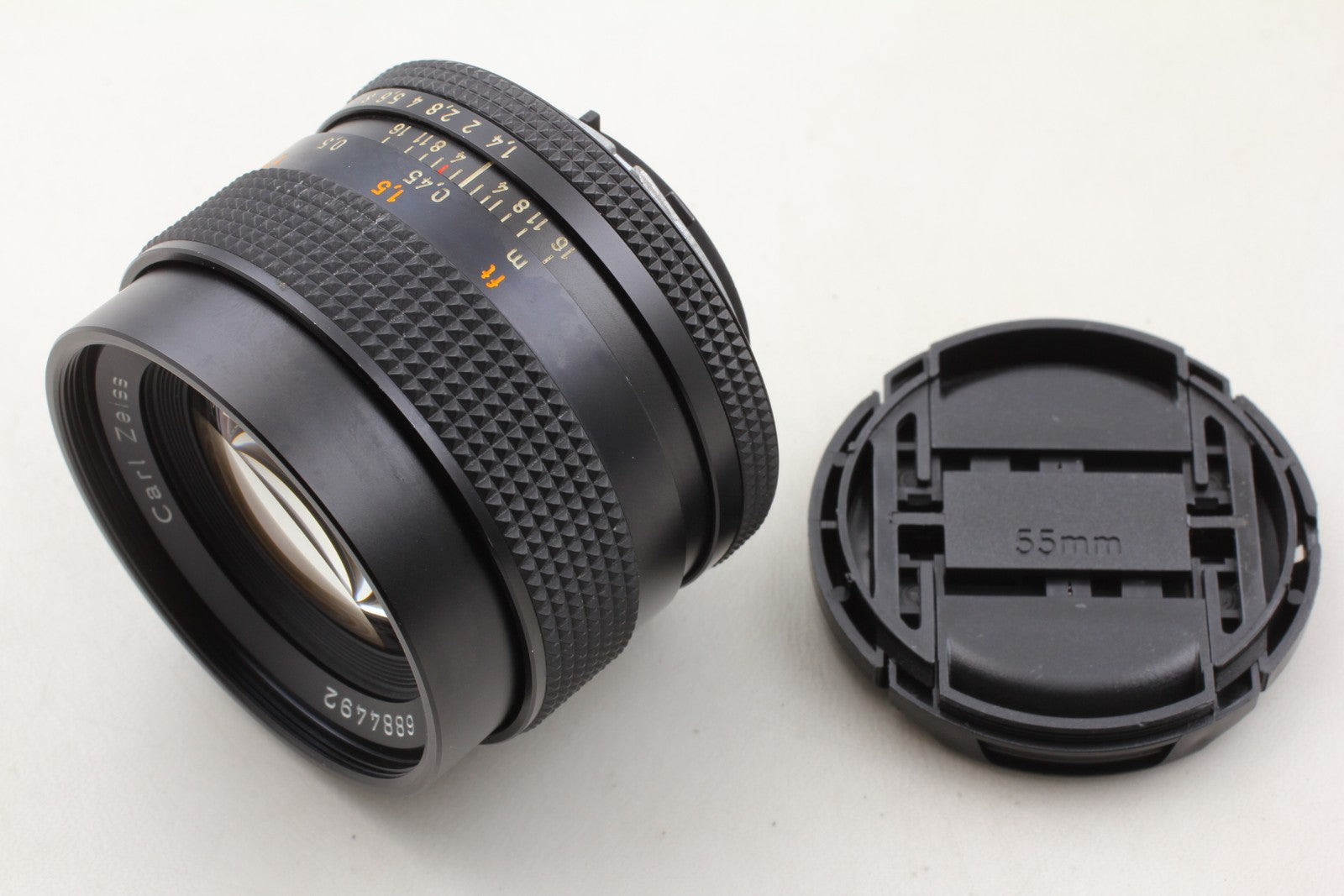 Pro Cleened [MINT] Contax Carl Zeiss Planar 50mm f/1.4 T* MMJ Lens CY From JAPAN